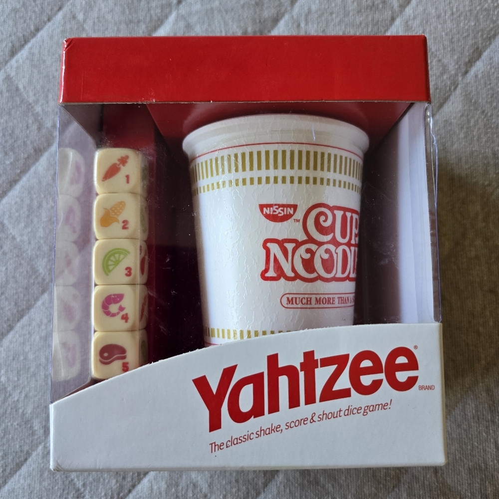 Yahtzee Nissin Cup Noodles Game
